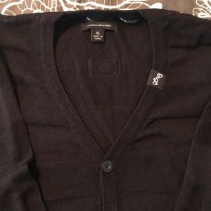 NWT LRG Black Cardigan (size XL)